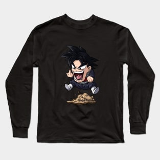 Black Goku Fuck - Dragonball z | Anime Long Sleeve T-Shirt